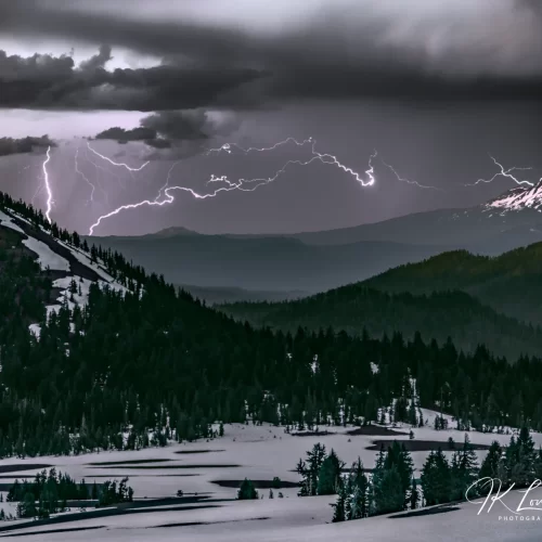 "Lightning and Ice" Limited Edition Wall Art