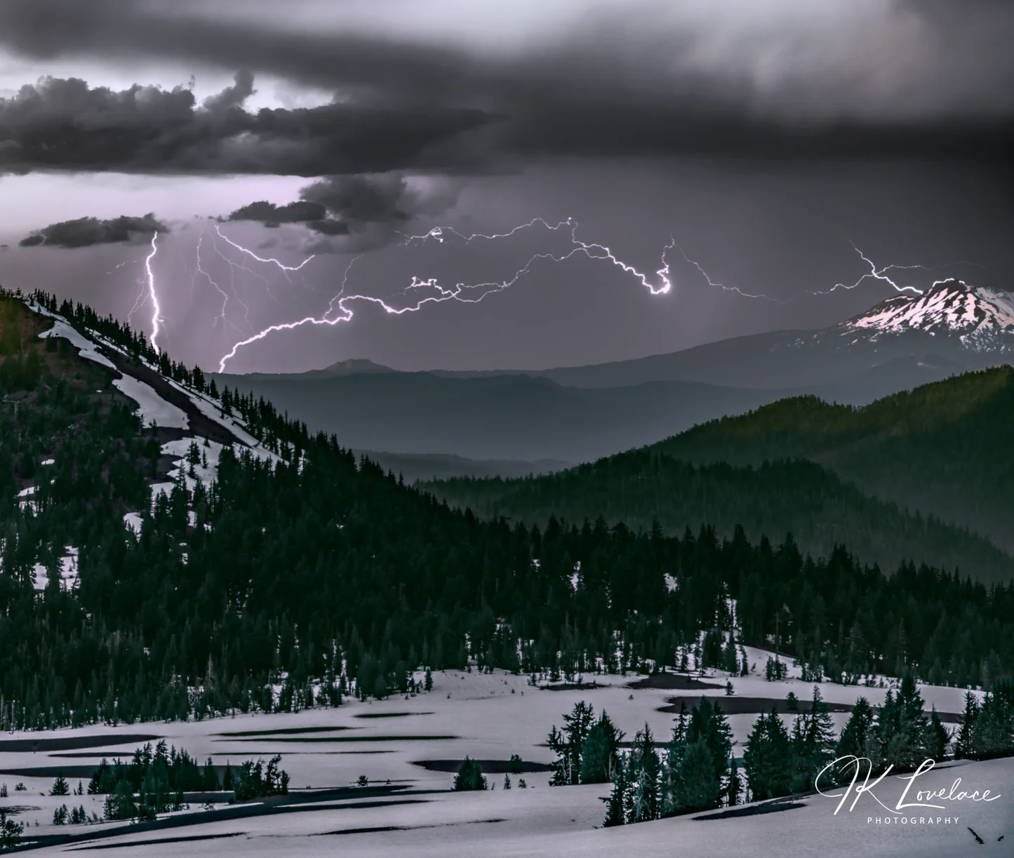 "Lightning and Ice" Limited Edition Wall Art