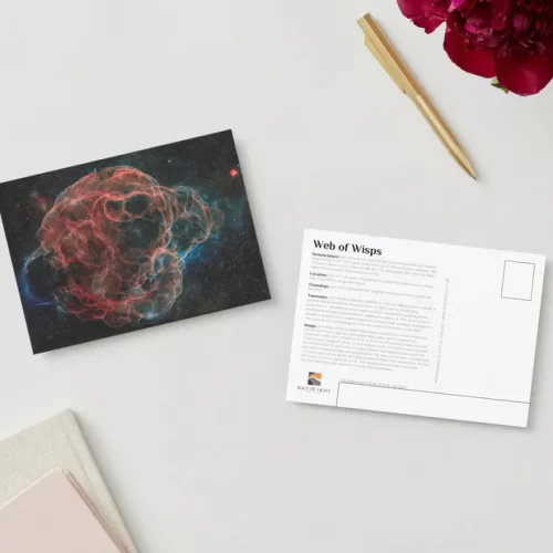 web of wisps postcards